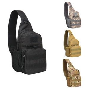 Men Tactical Crossbody Bag Sling Military Backpack
